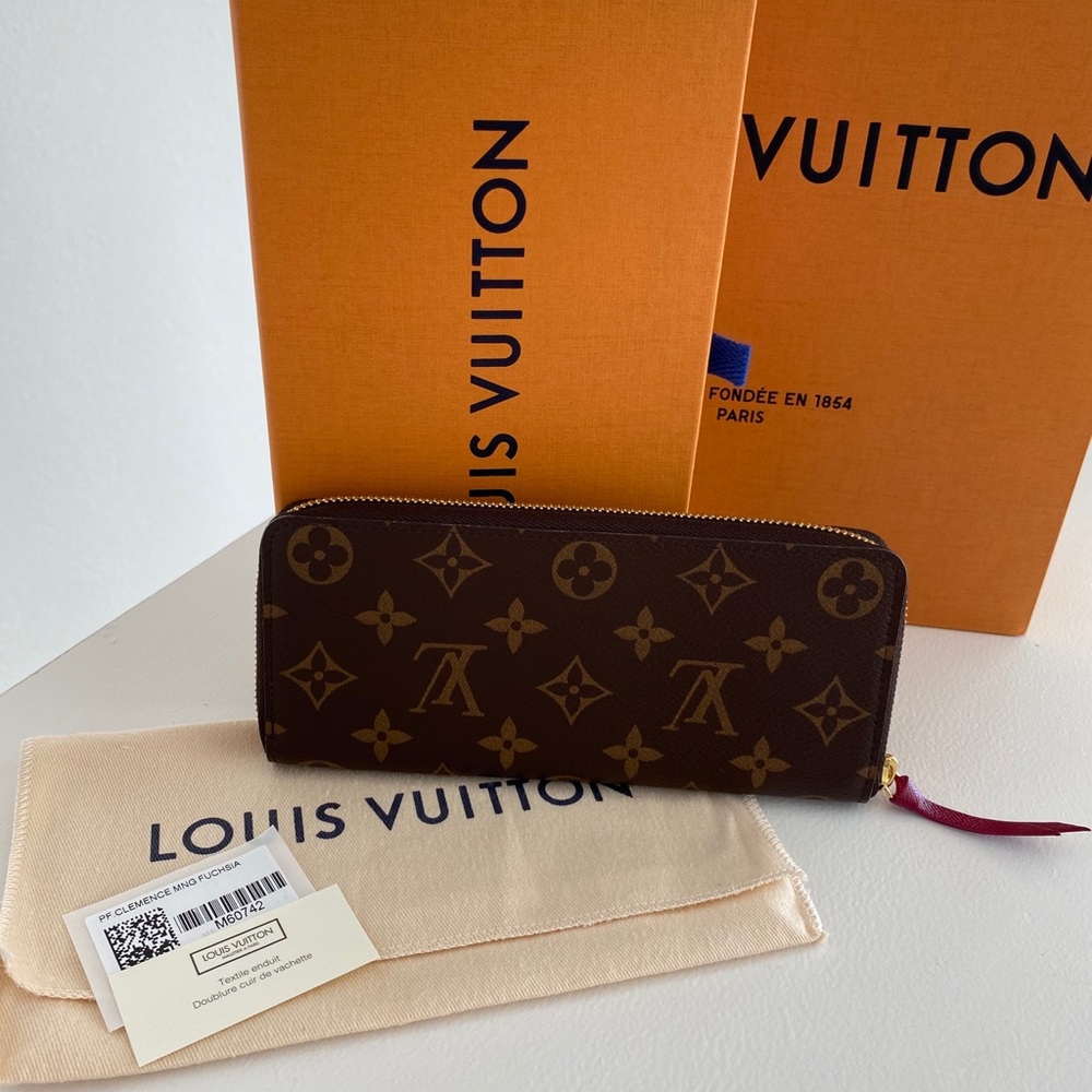 Louis Vuitton Monogram Clemence Wallet